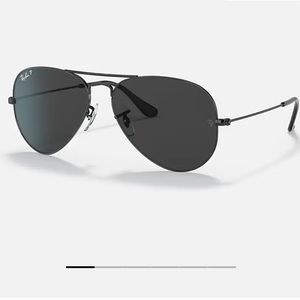 RAY-BAN AVIATOR TOTAL BLACK